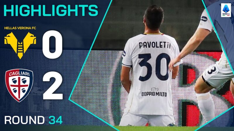 VERONA-CAGLIARI 0-2 | IN EVIDENZA | Pavoletti torna a segnare per il Cagliari | Serie A 2024/25