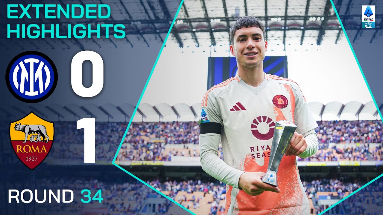 INTER-ROMA 0-1 | HIGHLIGHT ESTESI | SERIE A 2024/25
