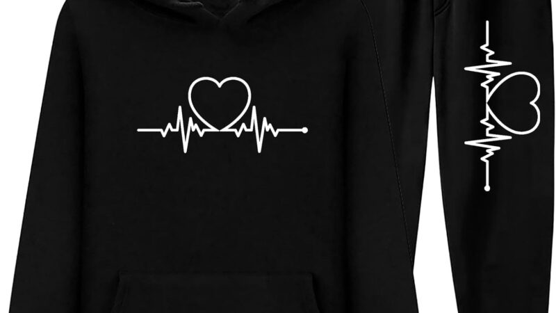 Regalini Di Natale Economici Tuta Donna Donna Completo Tuta 2 Pezzi Completo a Maniche Lunghe Maglia Comode Pantaloni Dritti Tuta Autunno Inverno Abbigliamento Da Casa Completo Donna Elegante Tailleur – idea regalo inter