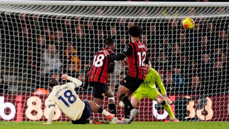 Bournemouth-Everton 0-1: Grealish regala la vittoria ai Toffees