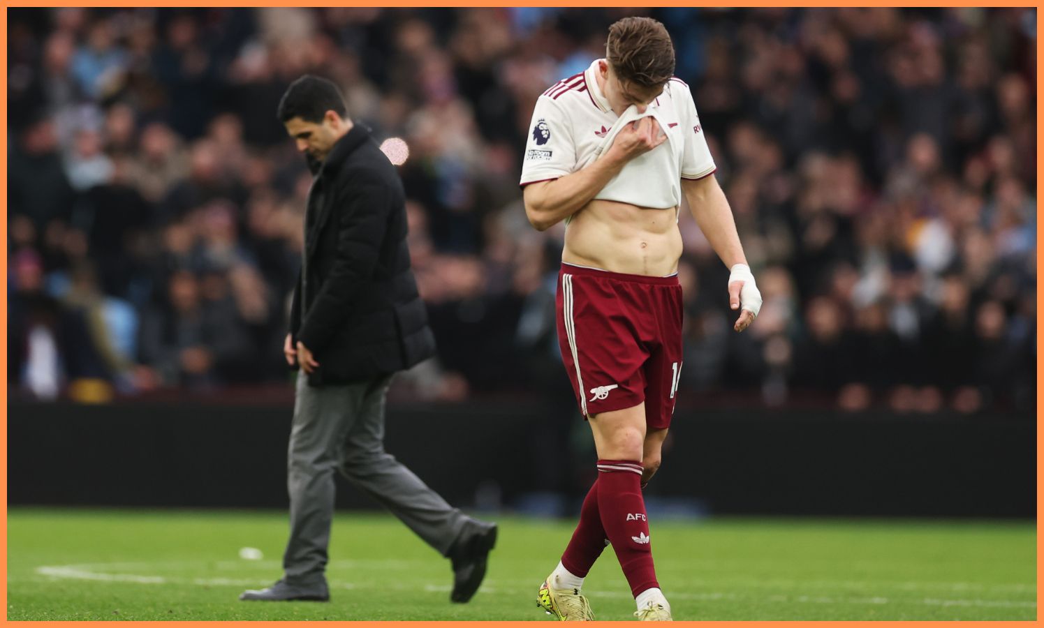 I dati preoccupanti di Mikel Merino per l’Arsenal contro l’Aston Villa