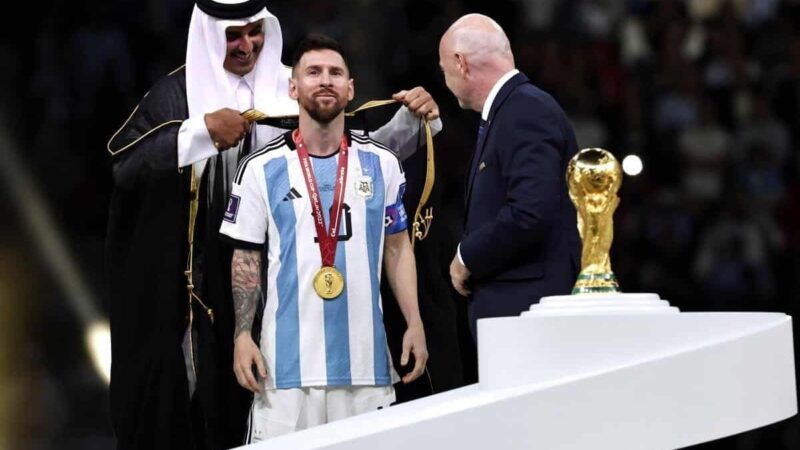 Messi torna sul luogo della gloria della Coppa del Mondo
