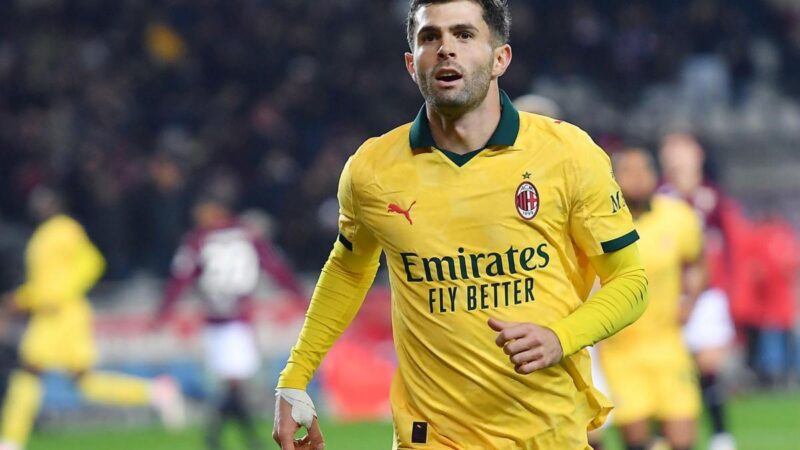 Pulisic si veste ancora da Capitan America per il Milan