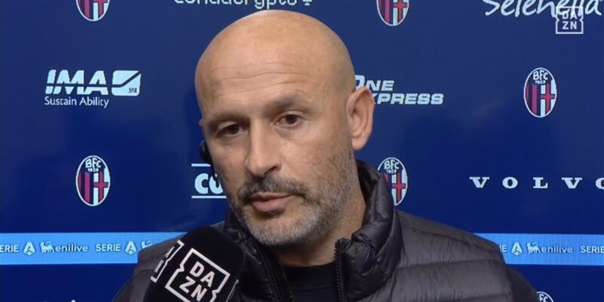 TS – Italiano spiega e loda, “Juve forte, Bologna ko per una palla inattiva”