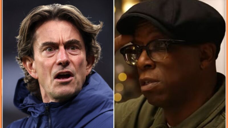 Thomas Frank commenta criticato Ian Wright