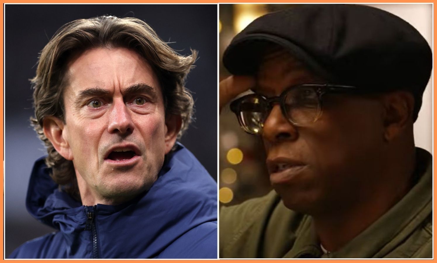 Thomas Frank commenta criticato Ian Wright
