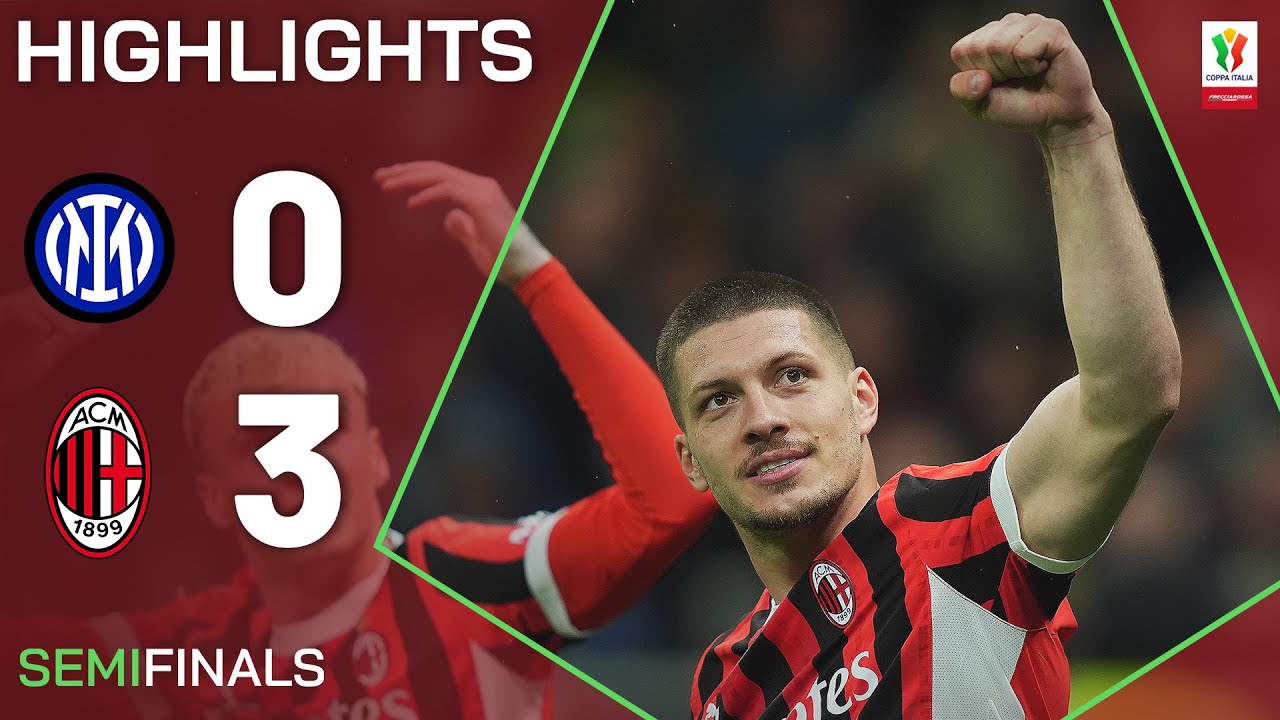 INTER-MILAN 0-3 | IN EVIDENZA | Jovic con due gol, l’eroe del Milan | Coppa Italia Frecciarossa 2024/25