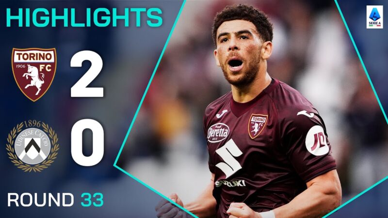 TORINO-UDINESE 2-0 | IN EVIDENZA | Adams torna a segnare mentre il Toro rivendica la vittoria | Serie A 2024/25