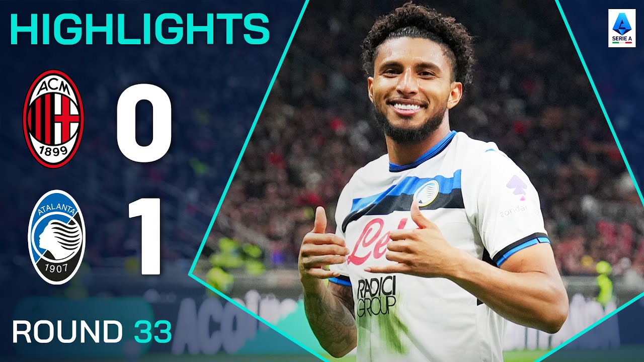 MILAN-ATALANTA 0-1 | IN EVIDENZA | La testata Ederson affonda il Milan | Serie A 2024/25