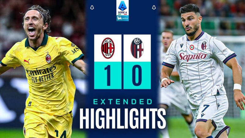 MILANO-BOLOGNA 1-0 | HIGHLIGHT ESTESI | SERIE A 2025/26