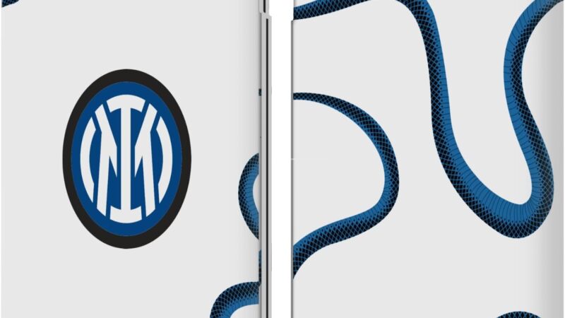 Head Case Designs Licenza Ufficiale Inter Milan Away 2021/22 Kit Crest Custodia Portafoglio in Pelle Compatibile con Apple iPad 10.2 2019/2020/2021 – idea regalo milan
