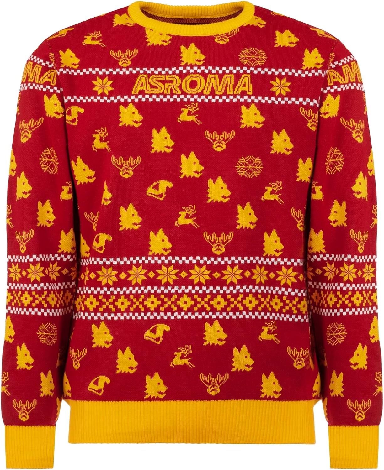 AS Roma Maglione Natale, Unisex-Adulto – idea regalo inter