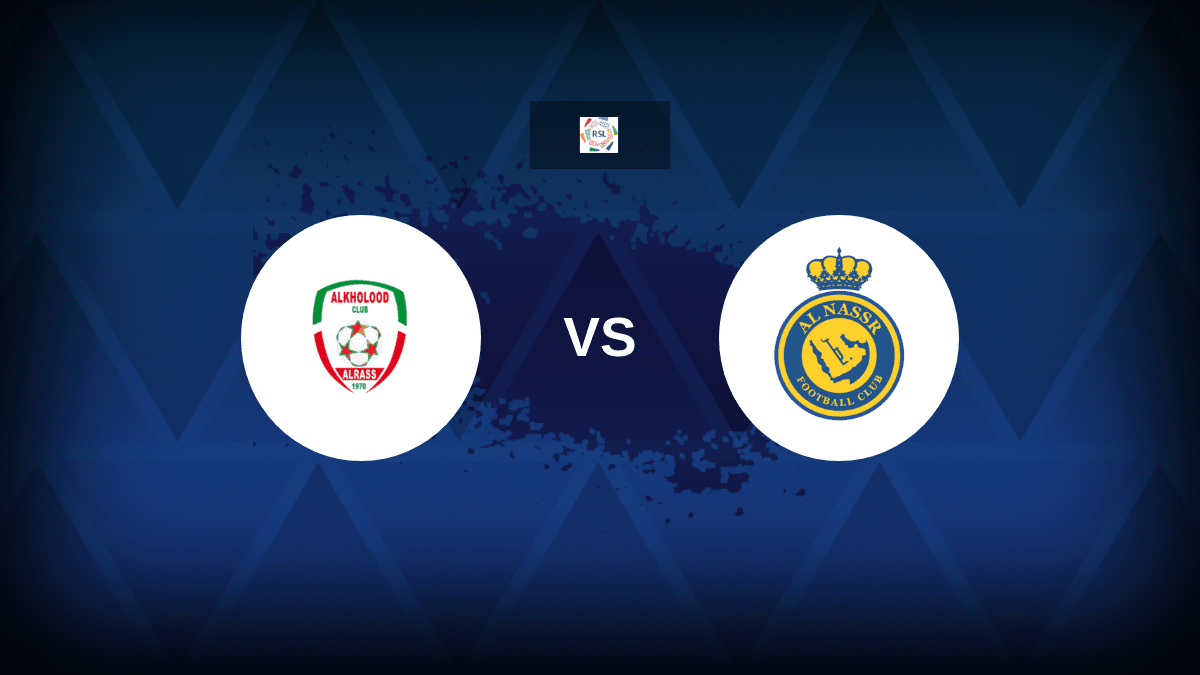 Al Kholood contro Al Nassr FC