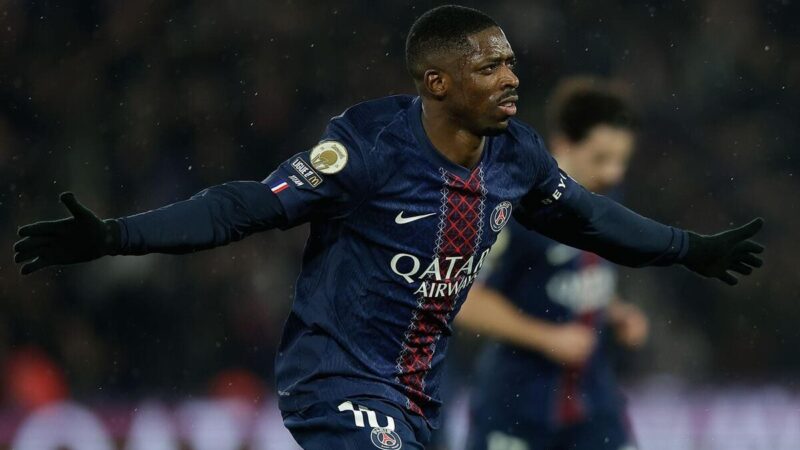 Dembele stupisce e manda in vetta i Parisiens