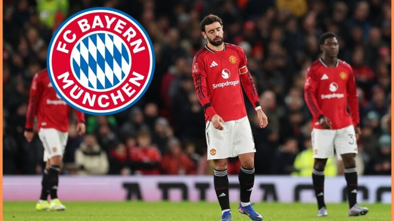 Il Bayern prepara un’offerta di trasferimento per Bruno Fernandes del Manchester United
