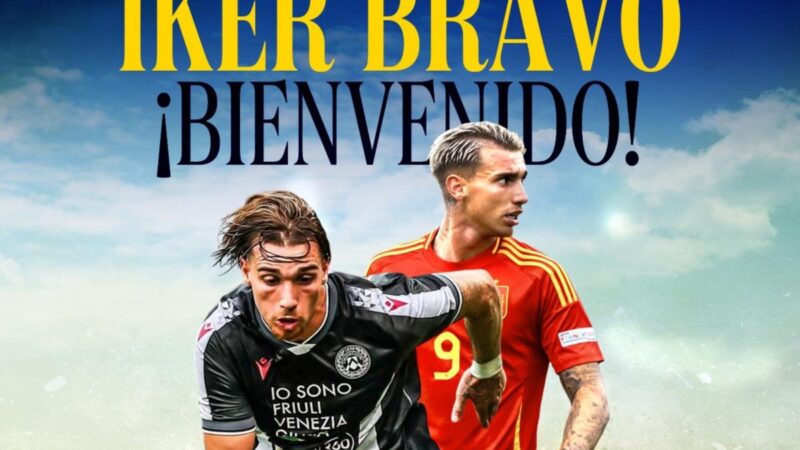 Il Las Palmas ottiene il prestito di Iker Bravo