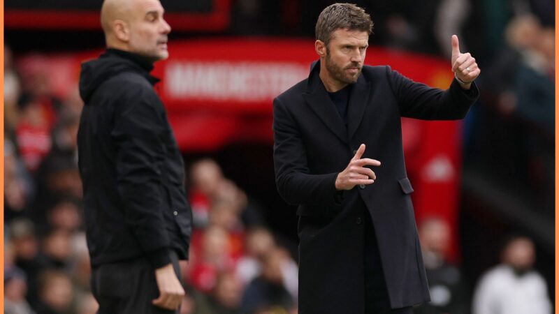 Il capo ad interim del Man United Carrick vuole standard elevati nel club