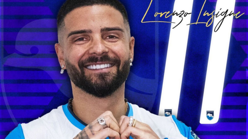 Insigne ‘abbocca’ e torna in soccorso del Pescara