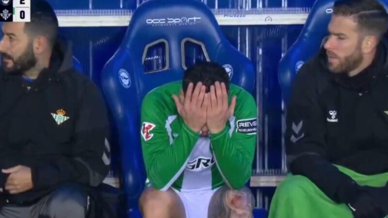 prendere a calci l’attrezzatura sportiva, avere voglia di piangere…