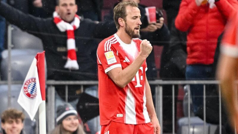 La doppietta di Harry Kane continua la corsa al titolo della Bundesliga del Bayern
