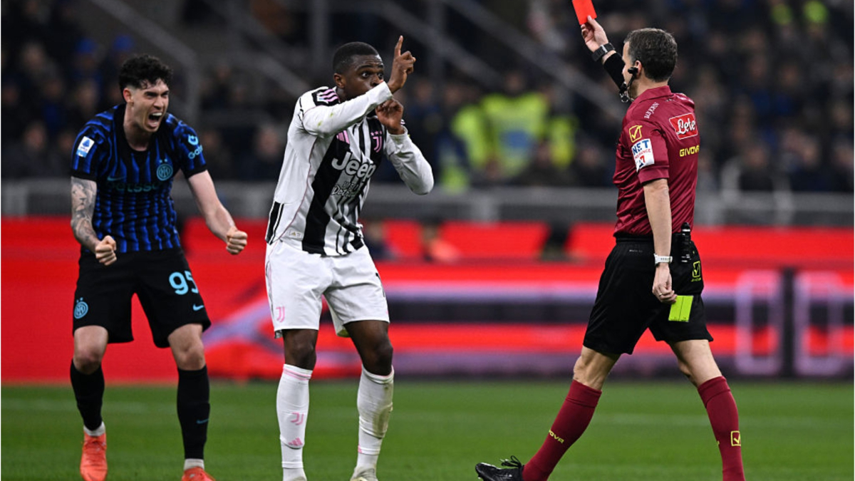 L’espulsione di Kalulu in casa Inter