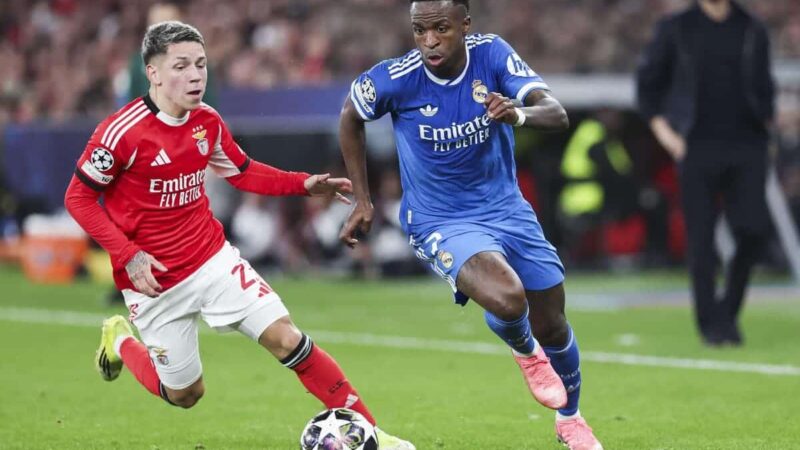 Prestianni squalificato può entrare nello spogliatoio del Benfica e potrebbe trovarsi faccia a faccia con Vinicius in area tunnel