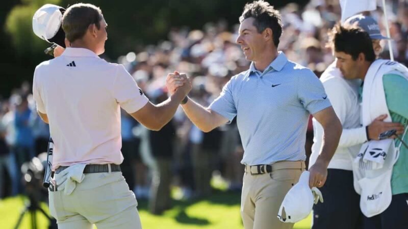 Rory McIlroy si rammarica del putter freddo mentre Jacob Bridgeman mantiene i nervi saldi per assicurarsi la famosa vittoria al Riviera