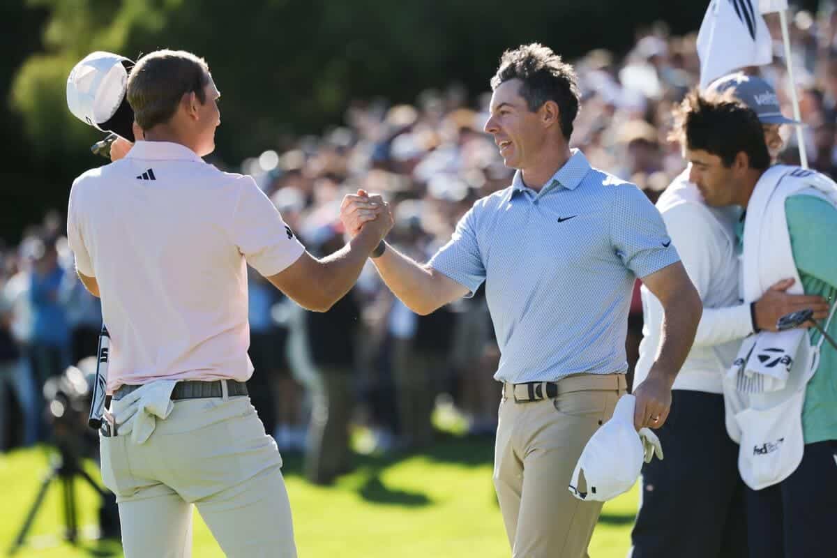 Rory McIlroy si rammarica del putter freddo mentre Jacob Bridgeman mantiene i nervi saldi per assicurarsi la famosa vittoria al Riviera