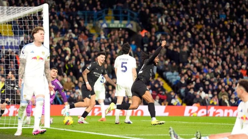 Semenyo riduce il vantaggio dell’Arsenal a due