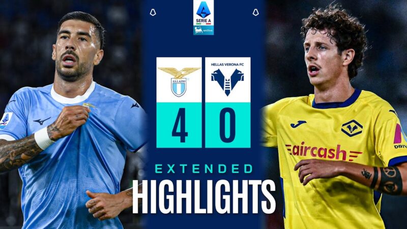 LAZIO-VERONA 4-0 | HIGHLIGHT ESTESI | SERIE A 2025/26