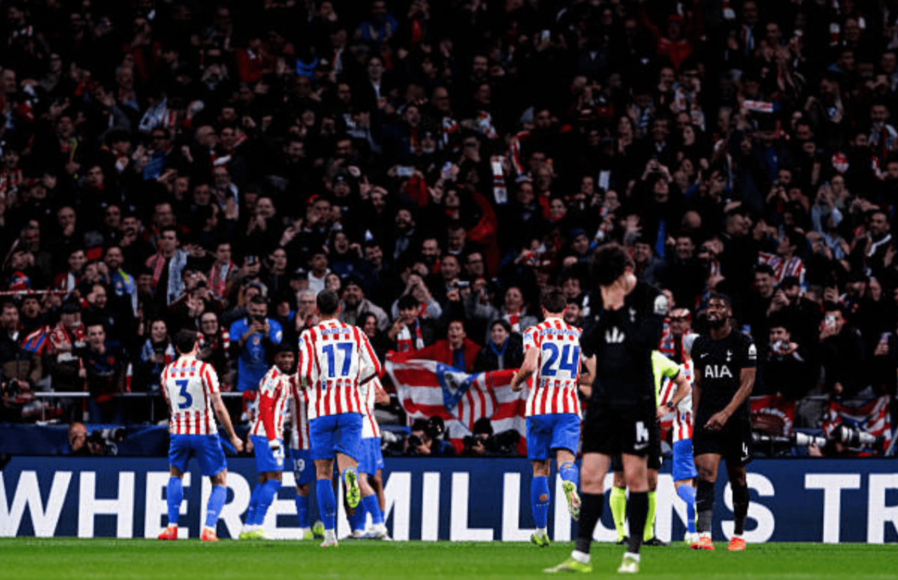 Atletico Madrid-Tottenham 5-2: l’esordio in Champions League di Kinsky dà lavoro alla squadra di Tudor