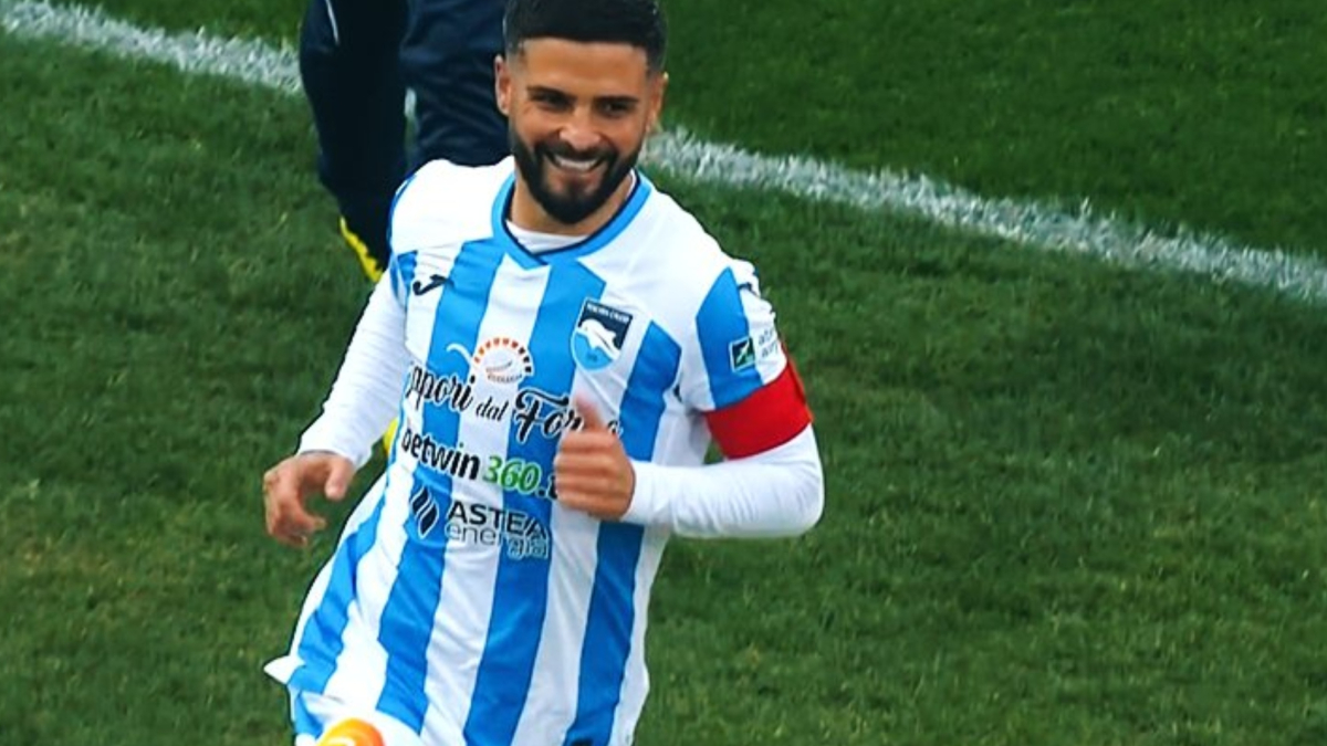 Insigne segna ancora con il Pescara 5.041 giorni dopo