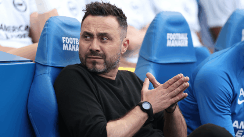 Spurs in contatto con De Zerbi per un potenziale appuntamento estivo