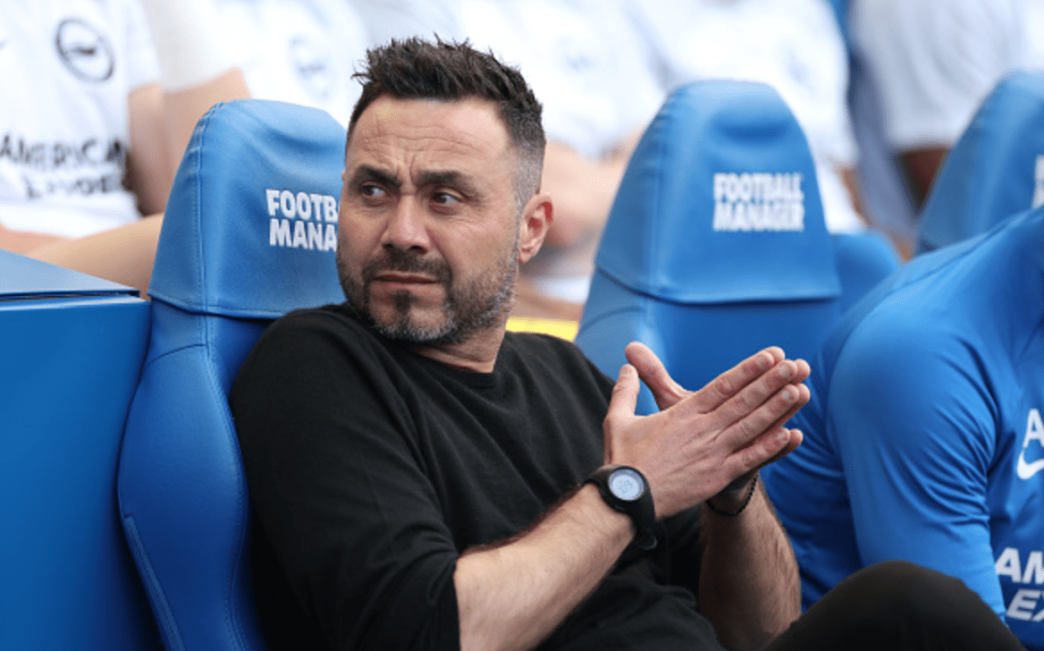 Spurs in contatto con De Zerbi per un potenziale appuntamento estivo