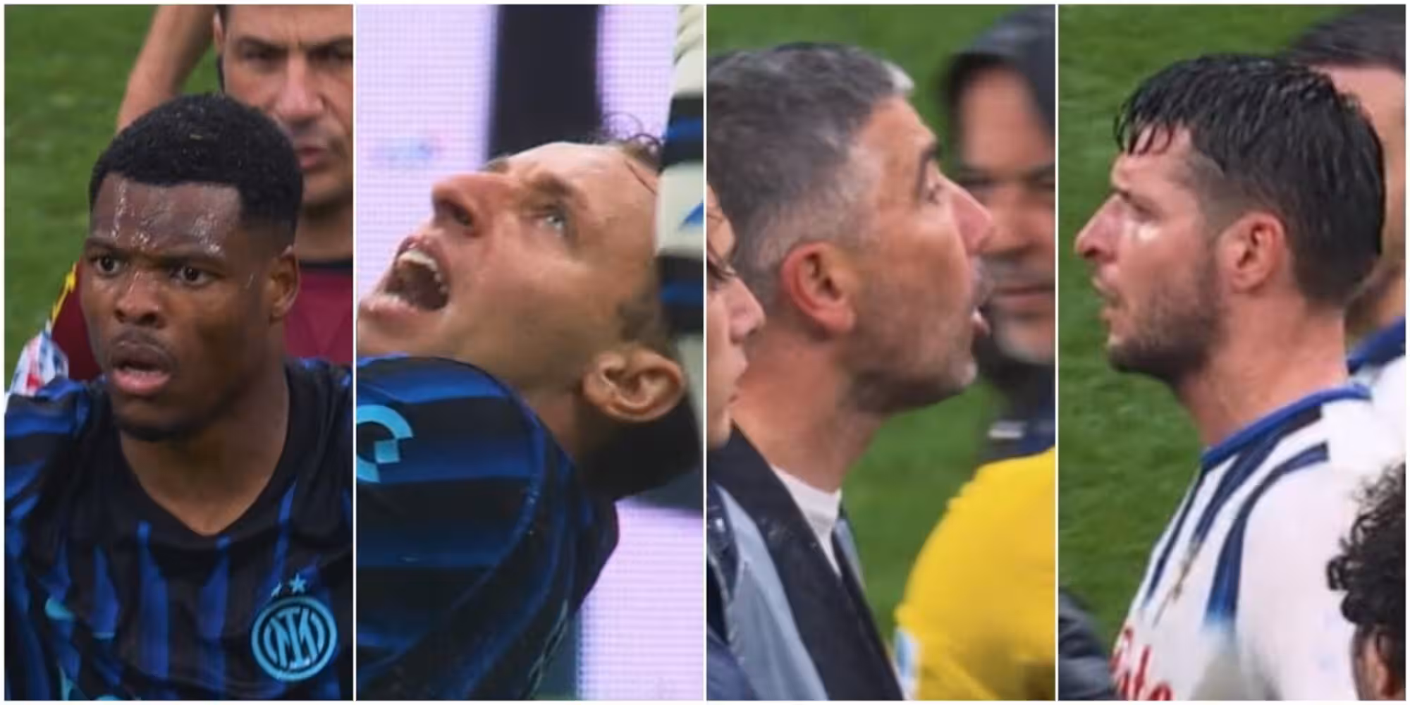 TS – “Mi hai preso, giuro su mia madre”, Kolarov-Djimsiti rissa sfiorata: Inter-Atalanta, show Bordocam