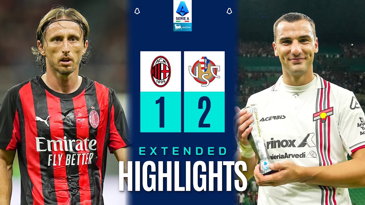 MILAN-CREMONESE 1-2 | HIGHLIGHT ESTESI | SERIE A 2025/26