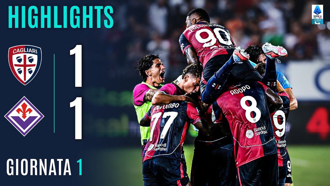 CAGLIARI-FIORENTINA 1-1 | IN EVIDENZA | 1ª GIORNATA | SERIE A ENILIVE 2025/26