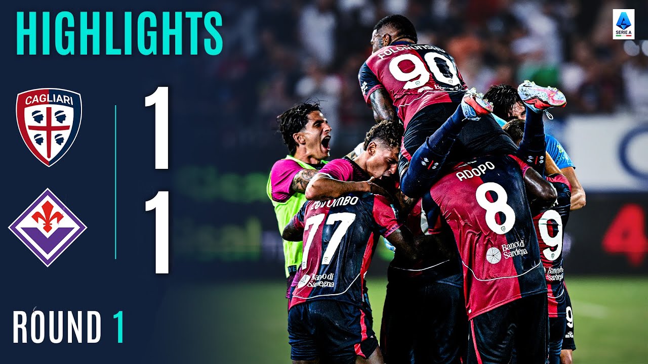 CAGLIARI-FIORENTINA 1-1 | IN EVIDENZA | Luperto rovina il party La Viola | Serie A 2025/26