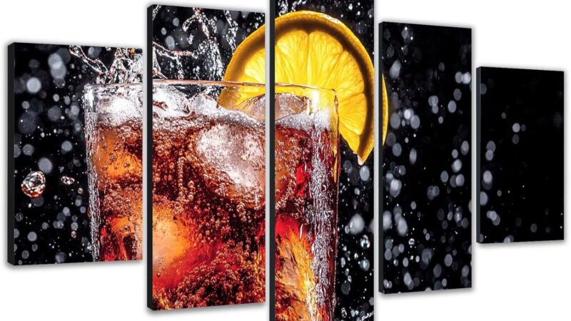 Diamond Painting Grandi Dimensioni 100x60cm 5D Diamond Painting Adulti Cocktail, Kit Completo Strass Crystal Art, Idee Regalo Donna, Quadri Diamantati Per Soggiorno Camera Dolce 3 5 Pezzi 0b-878 – idea regalo inter