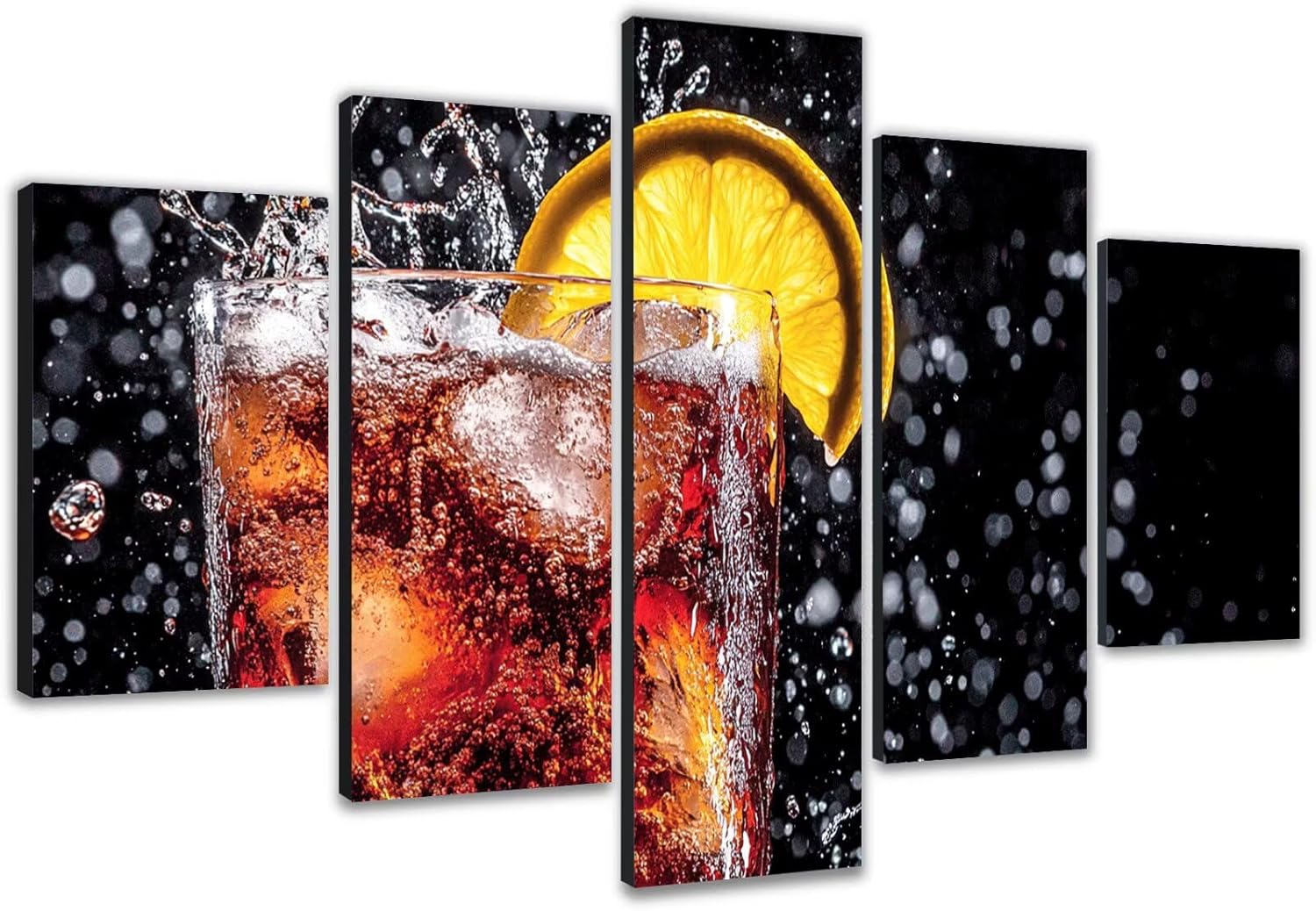 Diamond Painting Grandi Dimensioni 100x60cm 5D Diamond Painting Adulti Cocktail, Kit Completo Strass Crystal Art, Idee Regalo Donna, Quadri Diamantati Per Soggiorno Camera Dolce 3 5 Pezzi 0b-878 – idea regalo inter