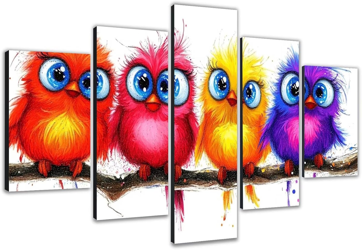 Diamond Painting Grandi Dimensioni 100x60cm 5D Diamond Painting Adulti Uccello, Kit Completo Strass Crystal Art, Idee Regalo Donna, Quadri Diamantati Per Soggiorno Camera Animale 4 5 Pezzi 0b-898 – idea regalo inter