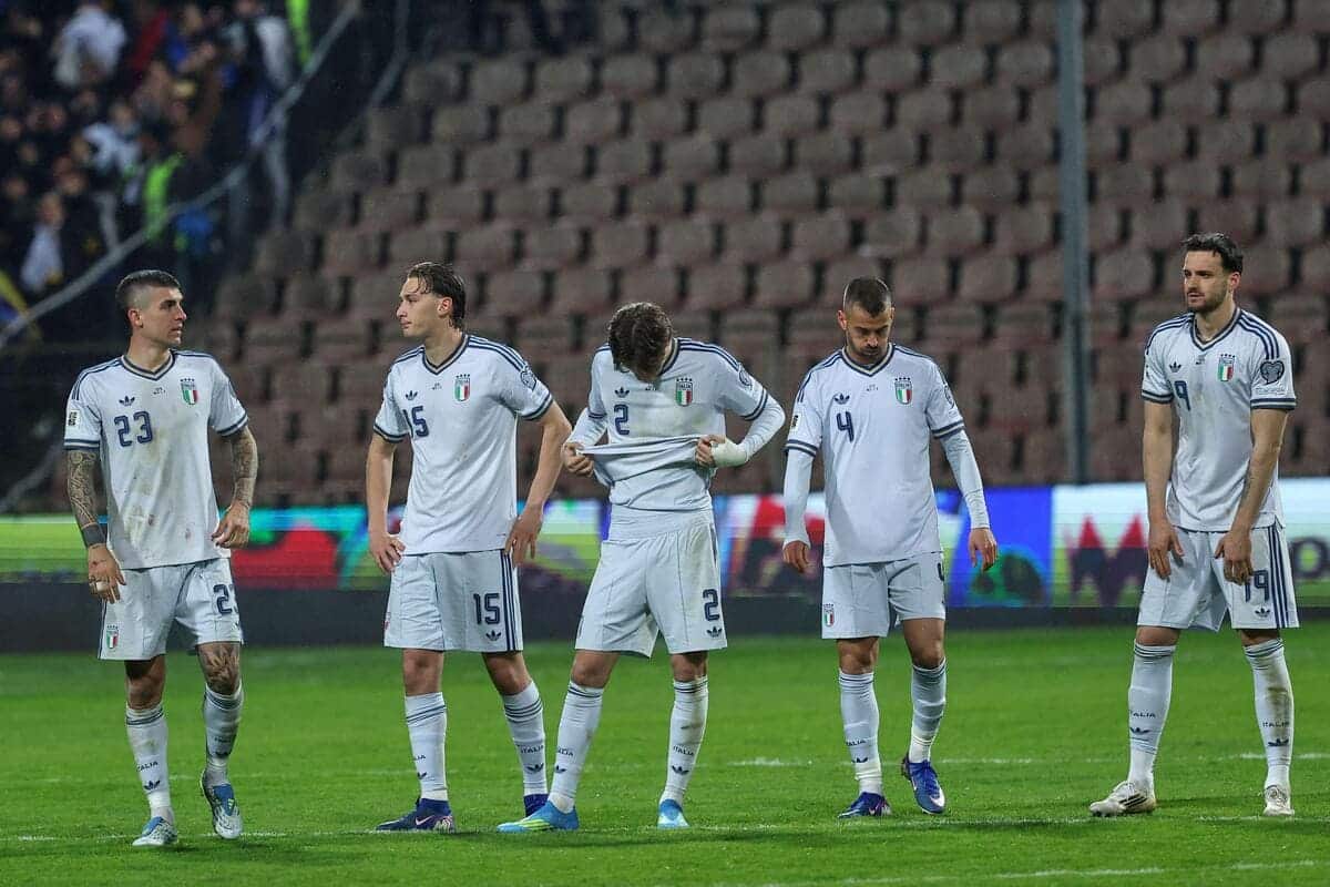 Gli Azzurri saltano il Mondiale