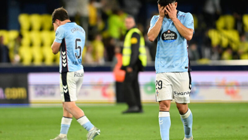 Il Celta incatena la sua quinta sconfitta