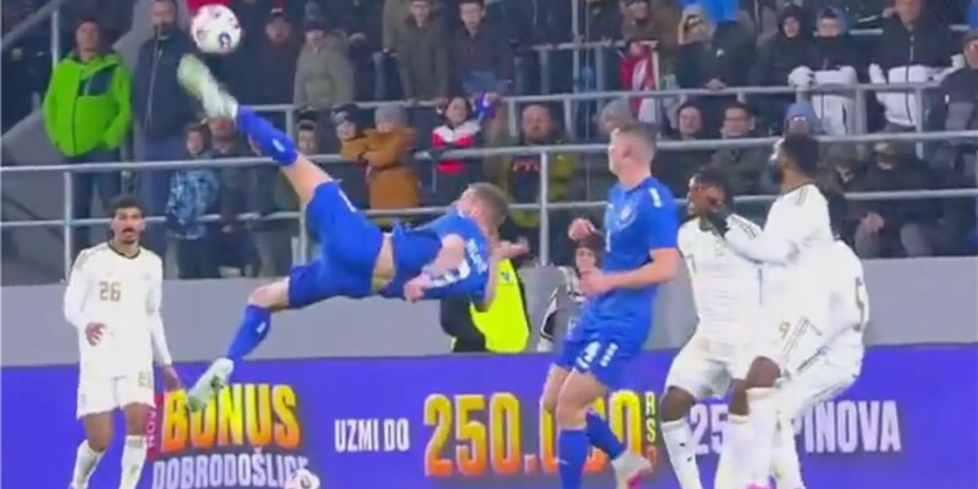 TS – super gol con la Serbia