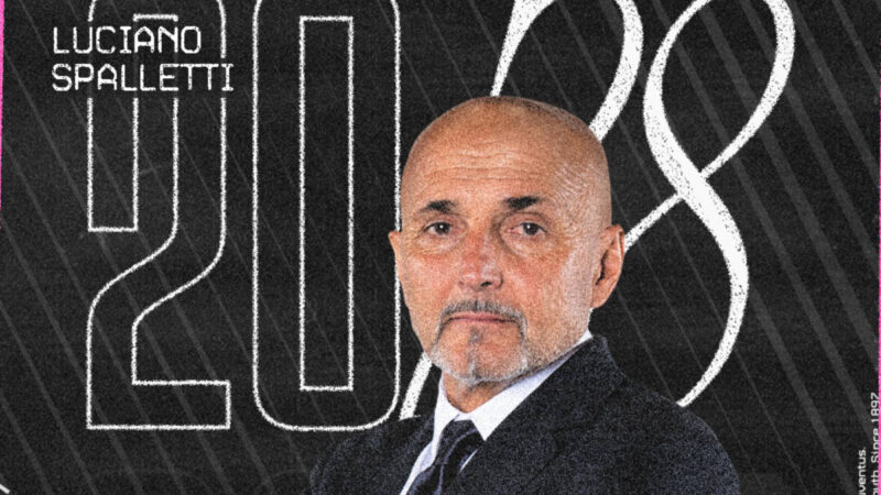 Ufficiale: Spalletti rinnova con la Juve fino al 2028
