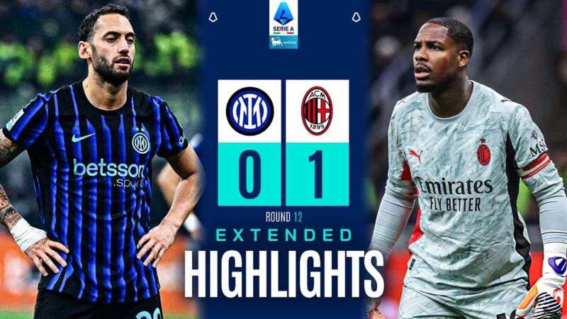 INTER-MILAN 0-1 | HIGHLIGHT ESTESI | SERIE A 2025/26