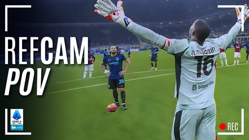 REF CAM POV: Sei tu l’arbitro di Inter-Milan | Serie A 2025/26