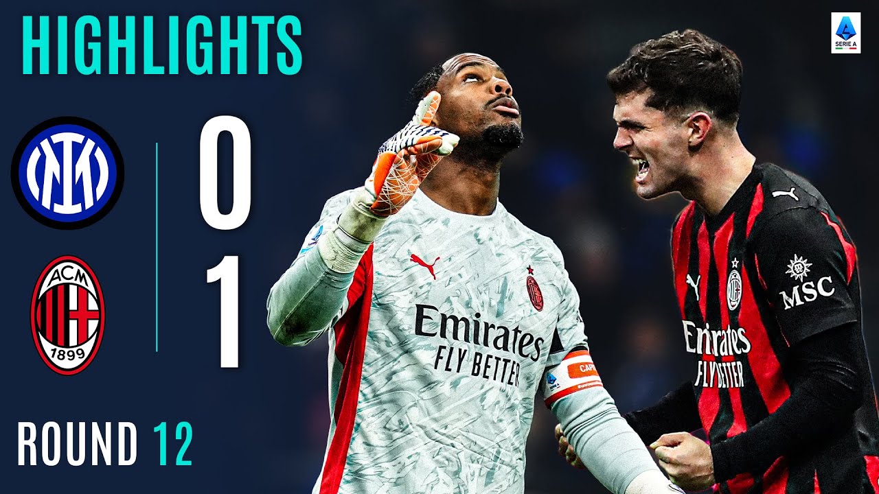 INTER-MILAN 0-1 | IN EVIDENZA | Pulisic e Maignan Gli Eroi Per Milano | Serie A 2025/26