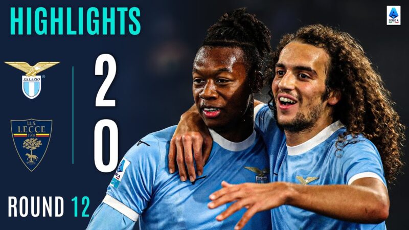 LAZIO-LECCE 2-0 | IN EVIDENZA | La crociera biancoceleste verso la vittoria | Serie A 2025/26