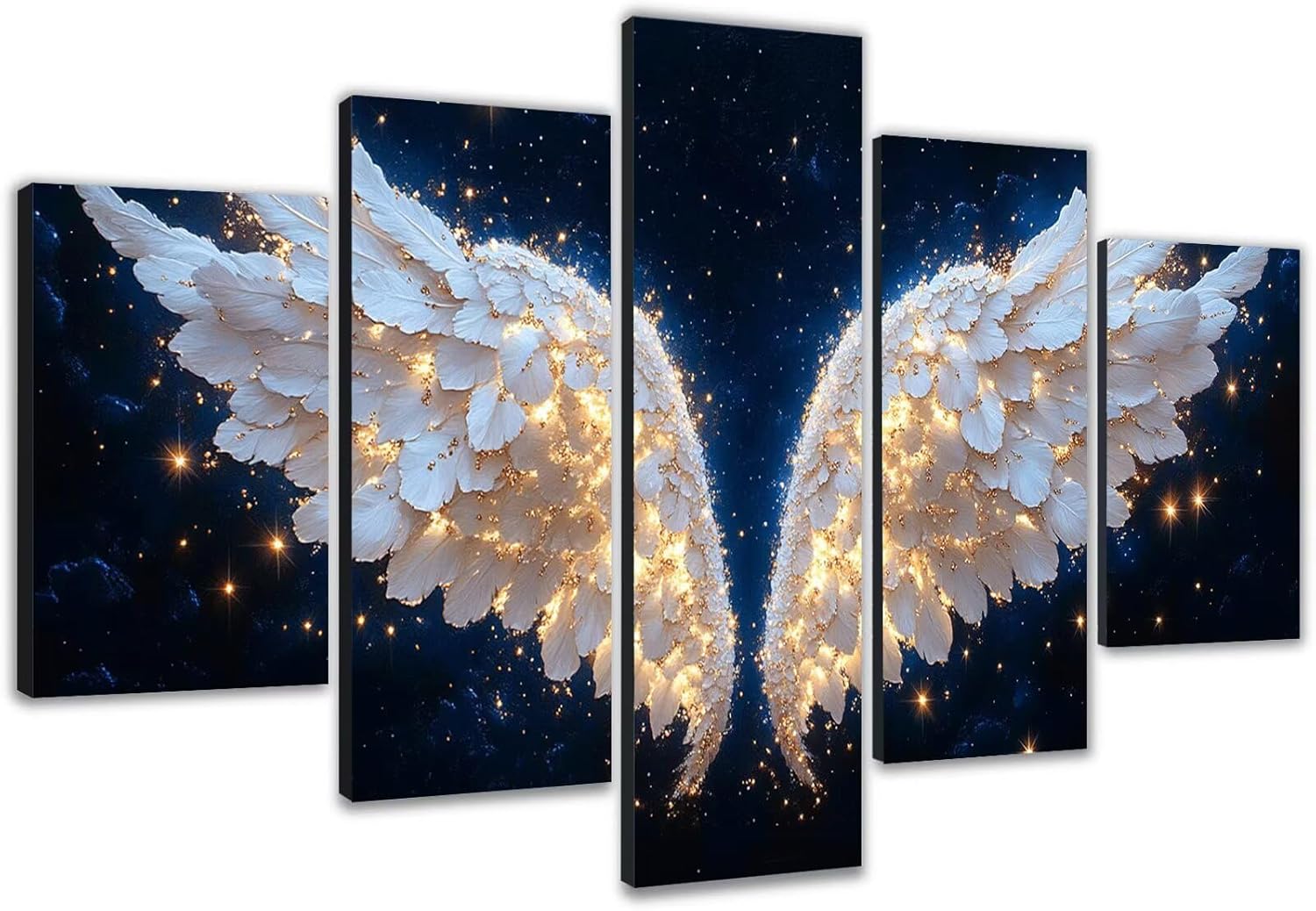 Diamond Painting Grandi Dimensioni 100x60cm 5D Diamond Painting Adulti Ala, Kit Completo Strass Crystal Art, Idee Regalo Donna, Quadri Diamantati Per Soggiorno Camera Cielo stellato 5 Pezzi 0b-864 – idea regalo inter